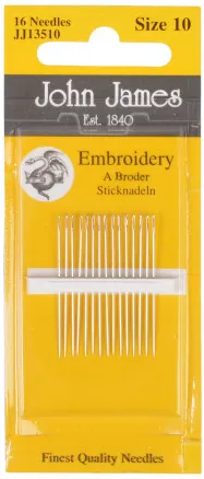 John James Broderinåle Str. 10 - 16 stk